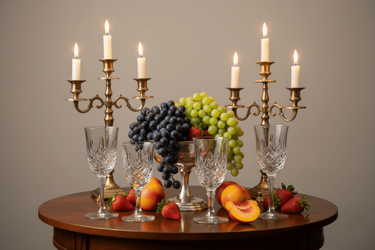 ELEGANT CRYSTAL AND GLASSWARE - AntiquesEtcetera
