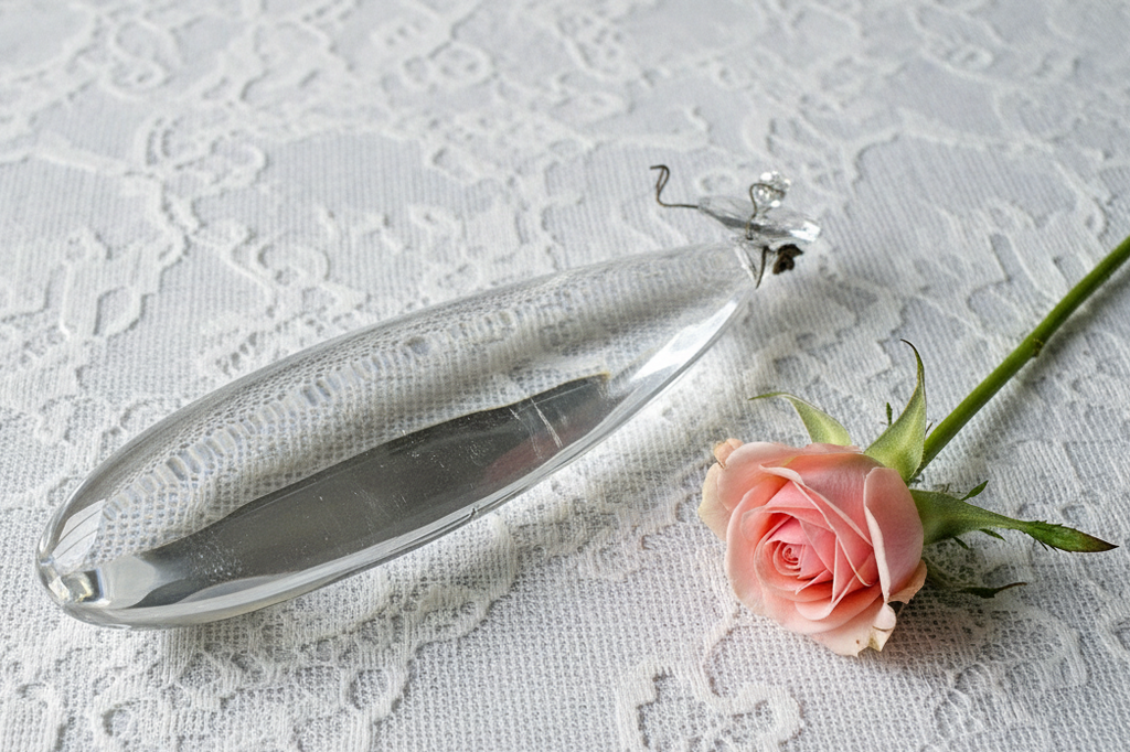 1 Vintage Clear 6" Half Pear Crystal Pendalogue Prism Hand Polished w/ Beads 8" - AntiquesEtcetera1 Vintage Clear 6" Half Pear Crystal Pendalogue Prism Hand Polished w/ Beads 8"AntiqueAntiquesEtcetera
