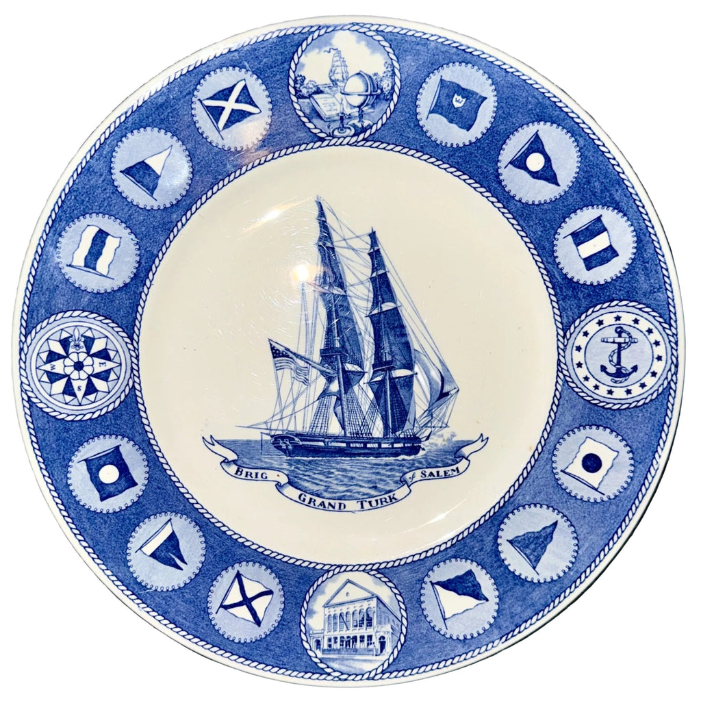 12 - Plate Collection Wedgwood Peabody Museum Salem Ship Series, 1949 - AntiquesEtcetera12 - Plate Collection Wedgwood Peabody Museum Salem Ship Series, 1949Elegant / Collectible DinnerwareWedgwoodAntiquesEtcetera