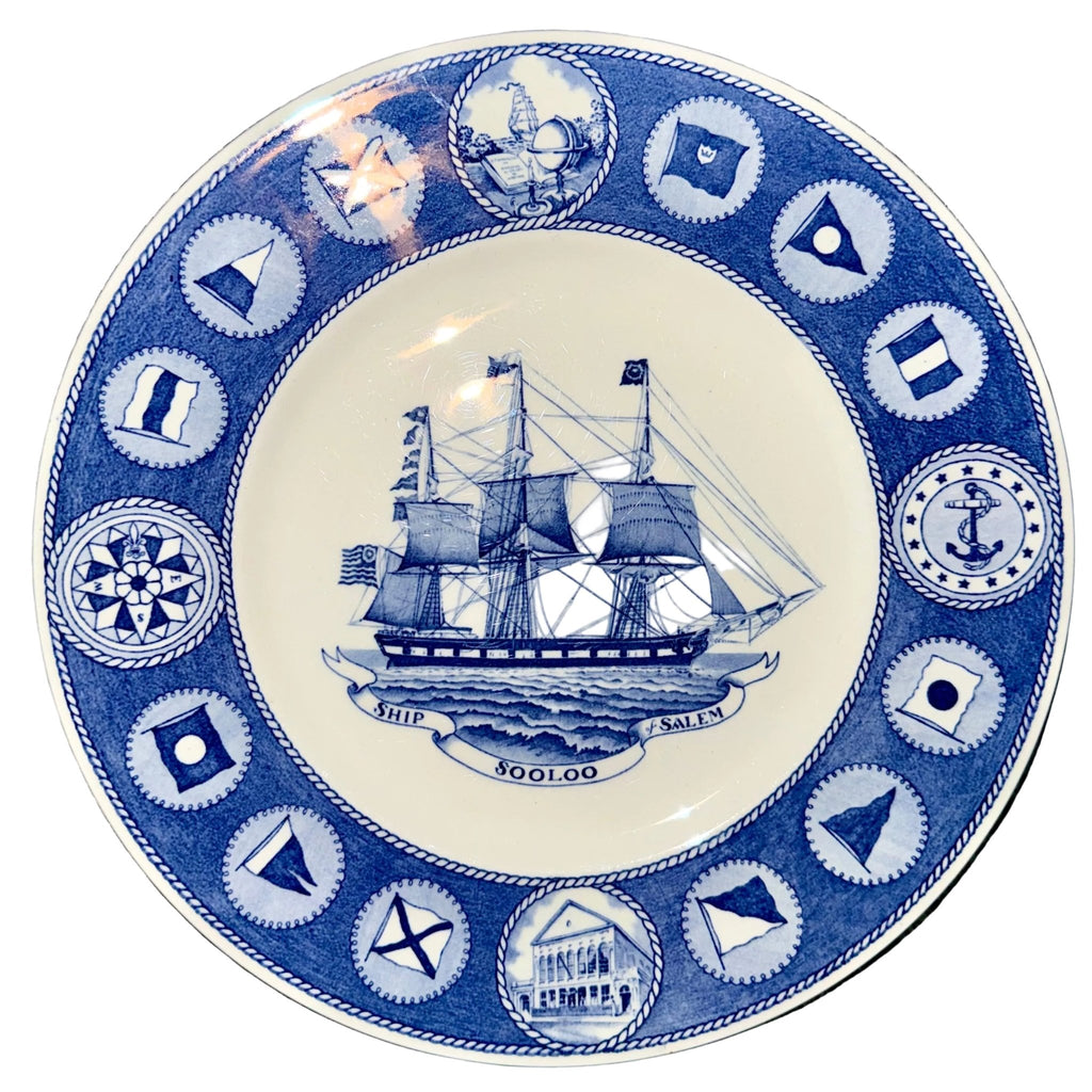 12 - Plate Collection Wedgwood Peabody Museum Salem Ship Series, 1949 - AntiquesEtcetera12 - Plate Collection Wedgwood Peabody Museum Salem Ship Series, 1949Elegant / Collectible DinnerwareWedgwoodAntiquesEtcetera
