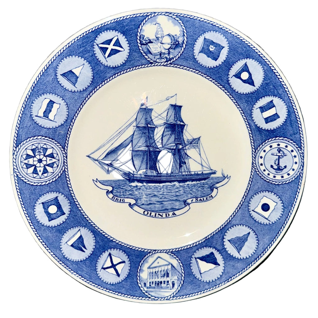 12 - Plate Collection Wedgwood Peabody Museum Salem Ship Series, 1949 - AntiquesEtcetera12 - Plate Collection Wedgwood Peabody Museum Salem Ship Series, 1949Elegant / Collectible DinnerwareWedgwoodAntiquesEtcetera