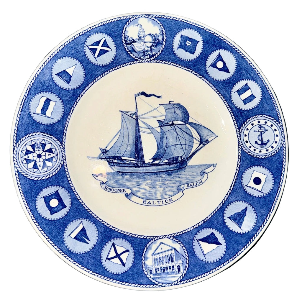 12 - Plate Collection Wedgwood Peabody Museum Salem Ship Series, 1949 - AntiquesEtcetera12 - Plate Collection Wedgwood Peabody Museum Salem Ship Series, 1949Elegant / Collectible DinnerwareWedgwoodAntiquesEtcetera