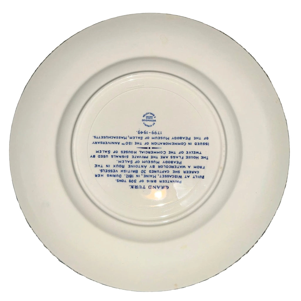 12 - Plate Collection Wedgwood Peabody Museum Salem Ship Series, 1949 - AntiquesEtcetera12 - Plate Collection Wedgwood Peabody Museum Salem Ship Series, 1949Elegant / Collectible DinnerwareWedgwoodAntiquesEtcetera