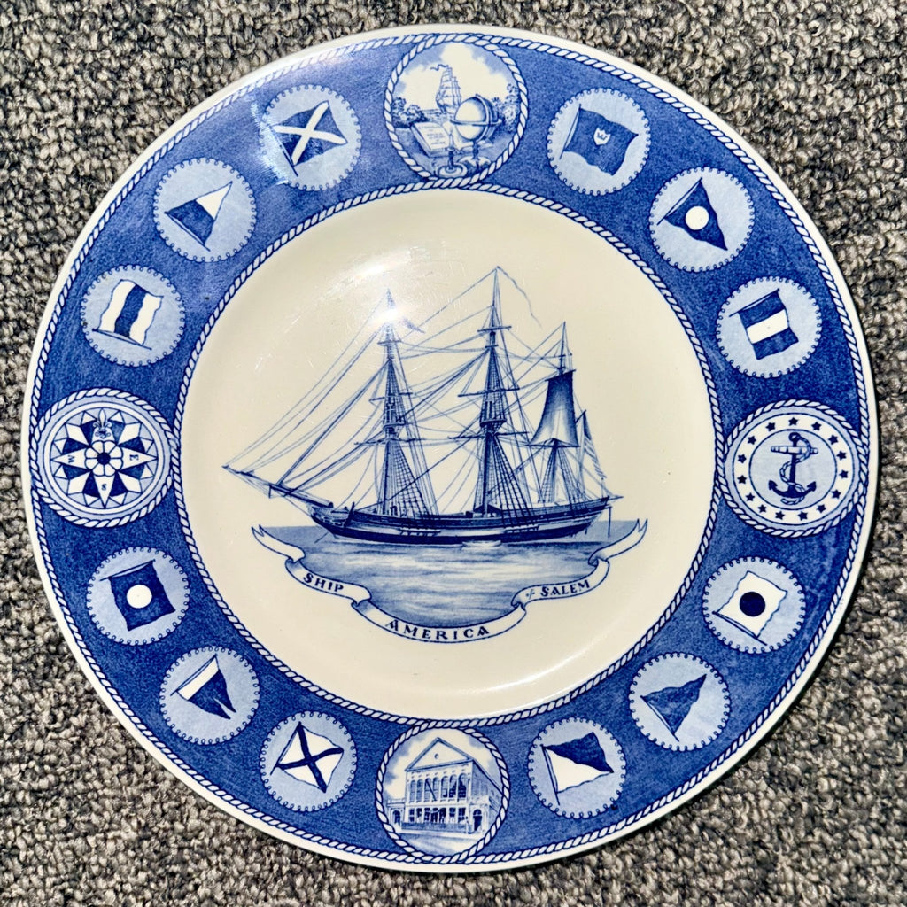 12 - Plate Collection Wedgwood Peabody Museum Salem Ship Series, 1949 - AntiquesEtcetera12 - Plate Collection Wedgwood Peabody Museum Salem Ship Series, 1949Elegant / Collectible DinnerwareWedgwoodAntiquesEtcetera