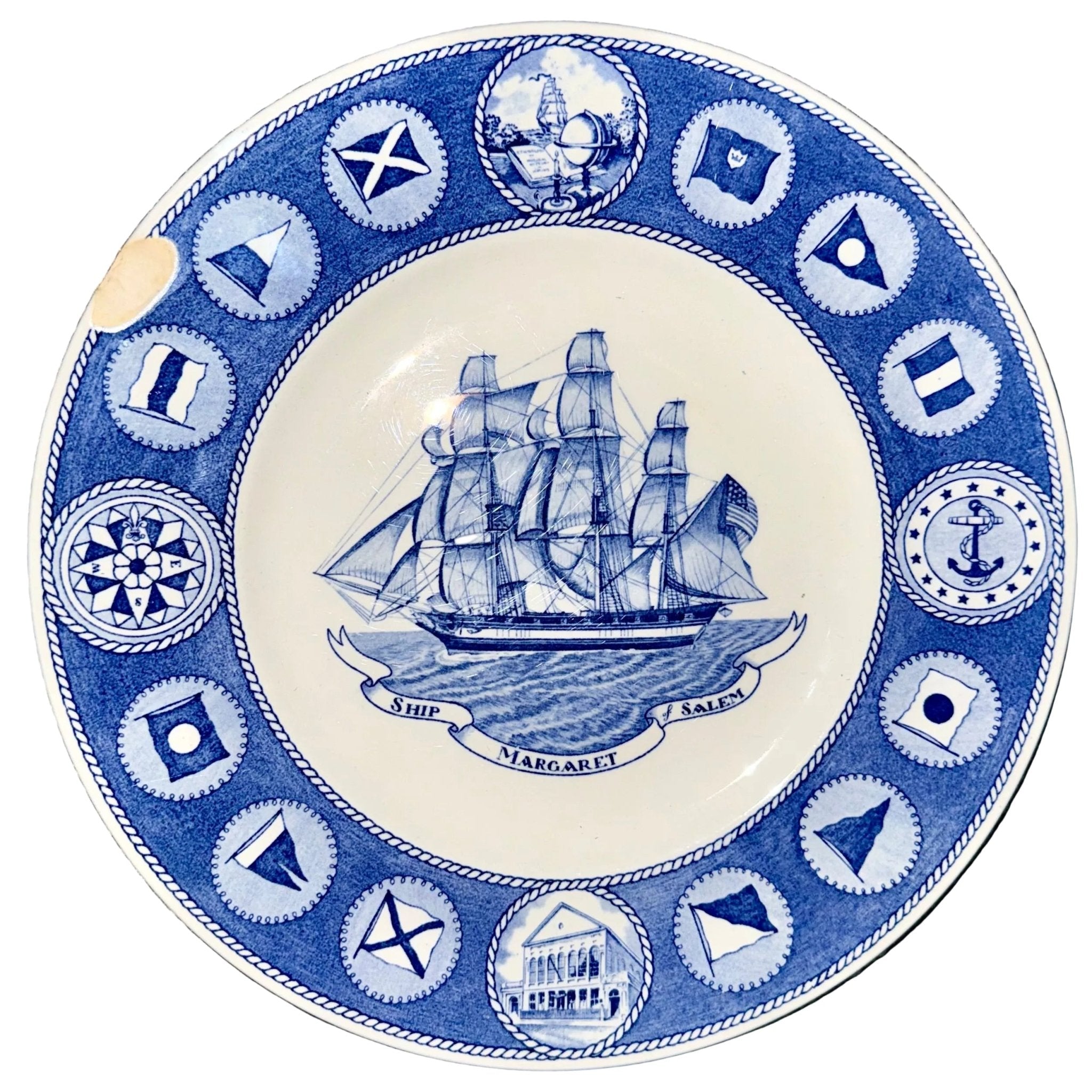 12 - Plate Collection Wedgwood Peabody Museum Salem Ship Series, 1949 - AntiquesEtcetera12 - Plate Collection Wedgwood Peabody Museum Salem Ship Series, 1949Elegant / Collectible DinnerwareWedgwoodAntiquesEtcetera