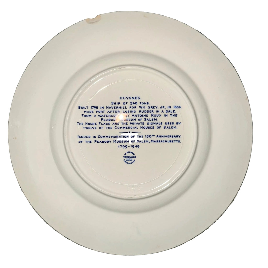 12 - Plate Collection Wedgwood Peabody Museum Salem Ship Series, 1949 - AntiquesEtcetera12 - Plate Collection Wedgwood Peabody Museum Salem Ship Series, 1949Elegant / Collectible DinnerwareWedgwoodAntiquesEtcetera