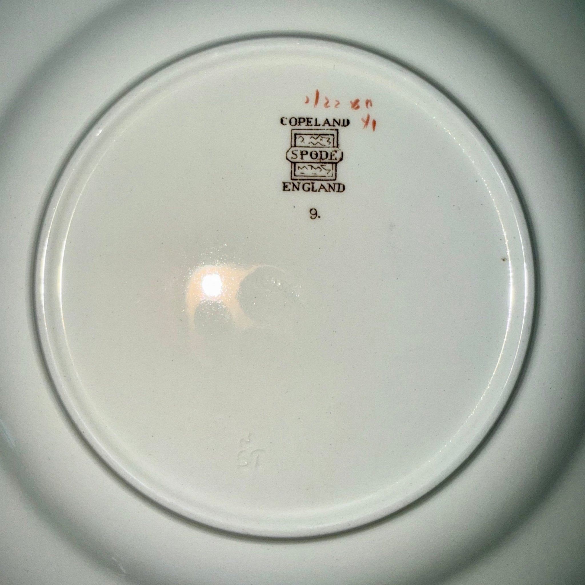12 Vintage Copeland Spode England Luncheon Plates Artist - Signed J. Price Fruit & Floral Motif - AntiquesEtcetera12 Vintage Copeland Spode England Luncheon Plates Artist - Signed J. Price Fruit & Floral MotifElegant / Collectible DinnerwareCopeland SpodeAntiquesEtcetera
