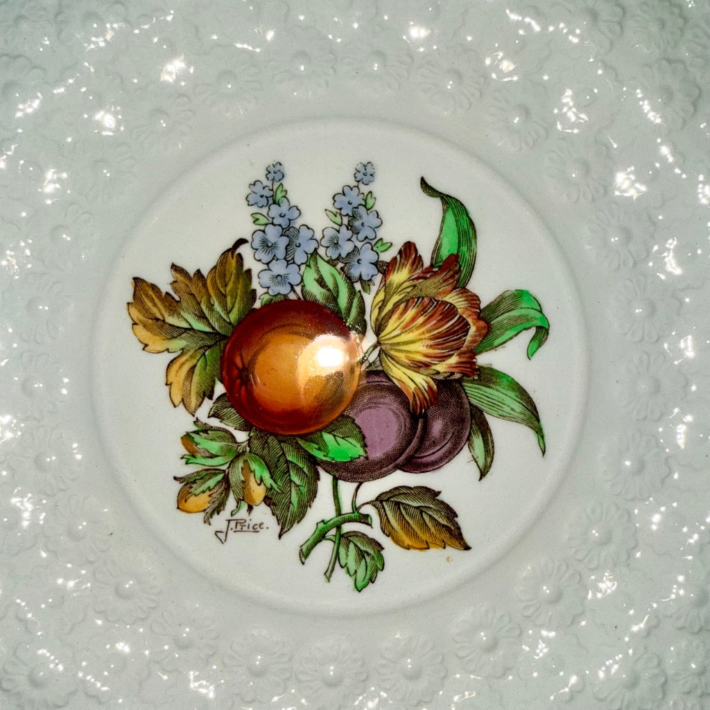 12 Vintage Copeland Spode England Luncheon Plates Artist - Signed J. Price Fruit & Floral Motif - AntiquesEtcetera12 Vintage Copeland Spode England Luncheon Plates Artist - Signed J. Price Fruit & Floral MotifElegant / Collectible DinnerwareCopeland SpodeAntiquesEtcetera