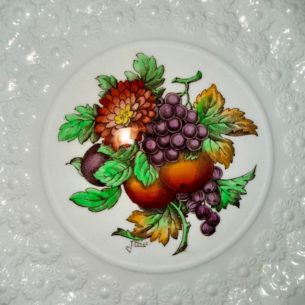 12 Vintage Copeland Spode England Luncheon Plates Artist - Signed J. Price Fruit & Floral Motif - AntiquesEtcetera12 Vintage Copeland Spode England Luncheon Plates Artist - Signed J. Price Fruit & Floral MotifElegant / Collectible DinnerwareCopeland SpodeAntiquesEtcetera