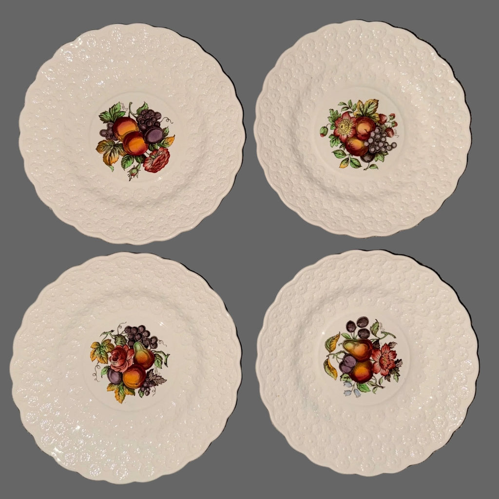 12 Vintage Copeland Spode England Luncheon Plates Artist - Signed J. Price Fruit & Floral Motif - AntiquesEtcetera12 Vintage Copeland Spode England Luncheon Plates Artist - Signed J. Price Fruit & Floral MotifElegant / Collectible DinnerwareCopeland SpodeAntiquesEtcetera