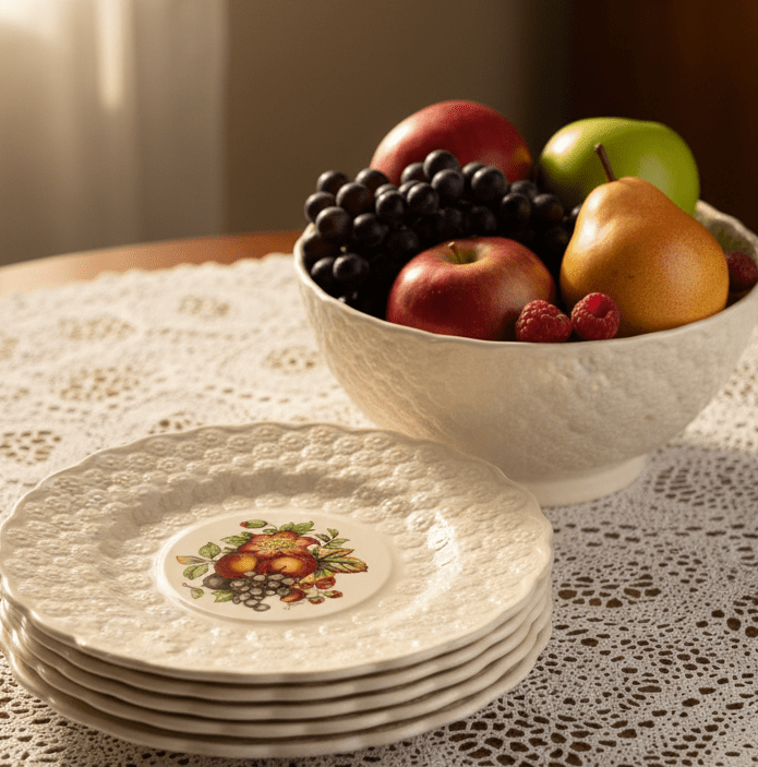 12 Vintage Copeland Spode England Luncheon Plates Artist - Signed J. Price Fruit & Floral Motif - AntiquesEtcetera12 Vintage Copeland Spode England Luncheon Plates Artist - Signed J. Price Fruit & Floral MotifElegant / Collectible DinnerwareCopeland SpodeAntiquesEtcetera
