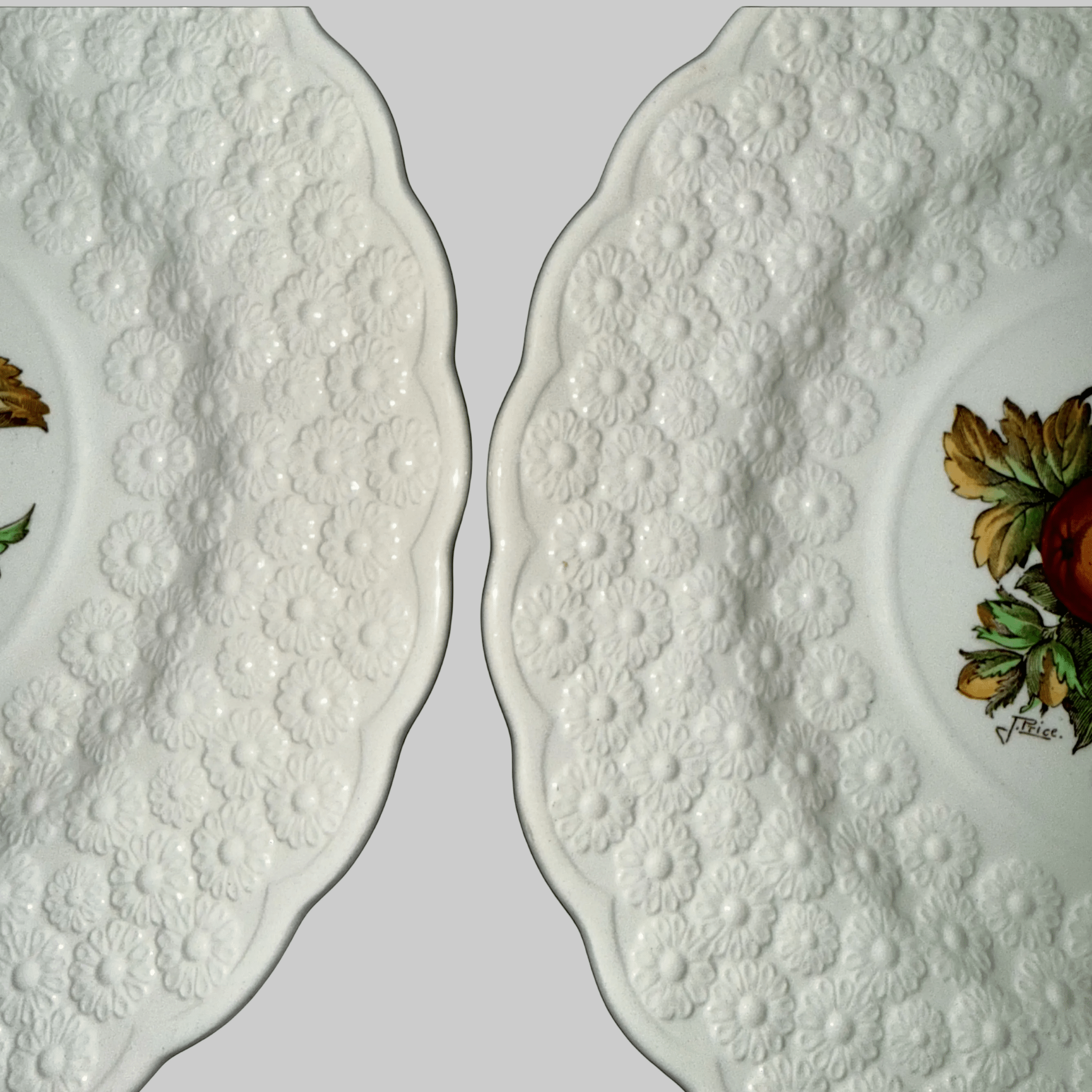 12 Vintage Copeland Spode England Luncheon Plates Artist - Signed J. Price Fruit & Floral Motif - AntiquesEtcetera12 Vintage Copeland Spode England Luncheon Plates Artist - Signed J. Price Fruit & Floral MotifElegant / Collectible DinnerwareCopeland SpodeAntiquesEtcetera