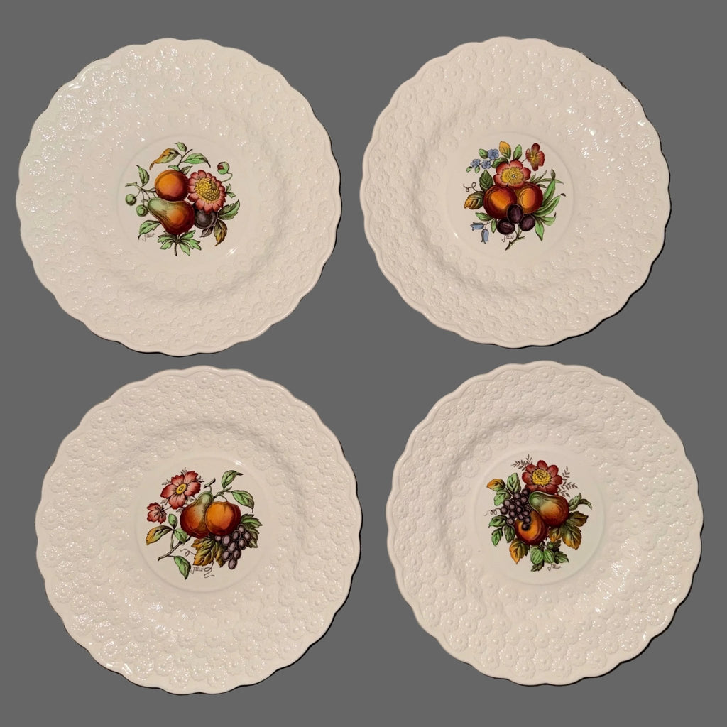 12 Vintage Copeland Spode England Luncheon Plates Artist - Signed J. Price Fruit & Floral Motif - AntiquesEtcetera12 Vintage Copeland Spode England Luncheon Plates Artist - Signed J. Price Fruit & Floral MotifElegant / Collectible DinnerwareCopeland SpodeAntiquesEtcetera