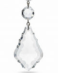 16 French Cut Crystal Pendalogue Prisms 2" with 3" Drop Lovely Vintage Condition - AntiquesEtcetera16 French Cut Crystal Pendalogue Prisms 2" with 3" Drop Lovely Vintage ConditionUnbrandedAntiquesEtcetera
