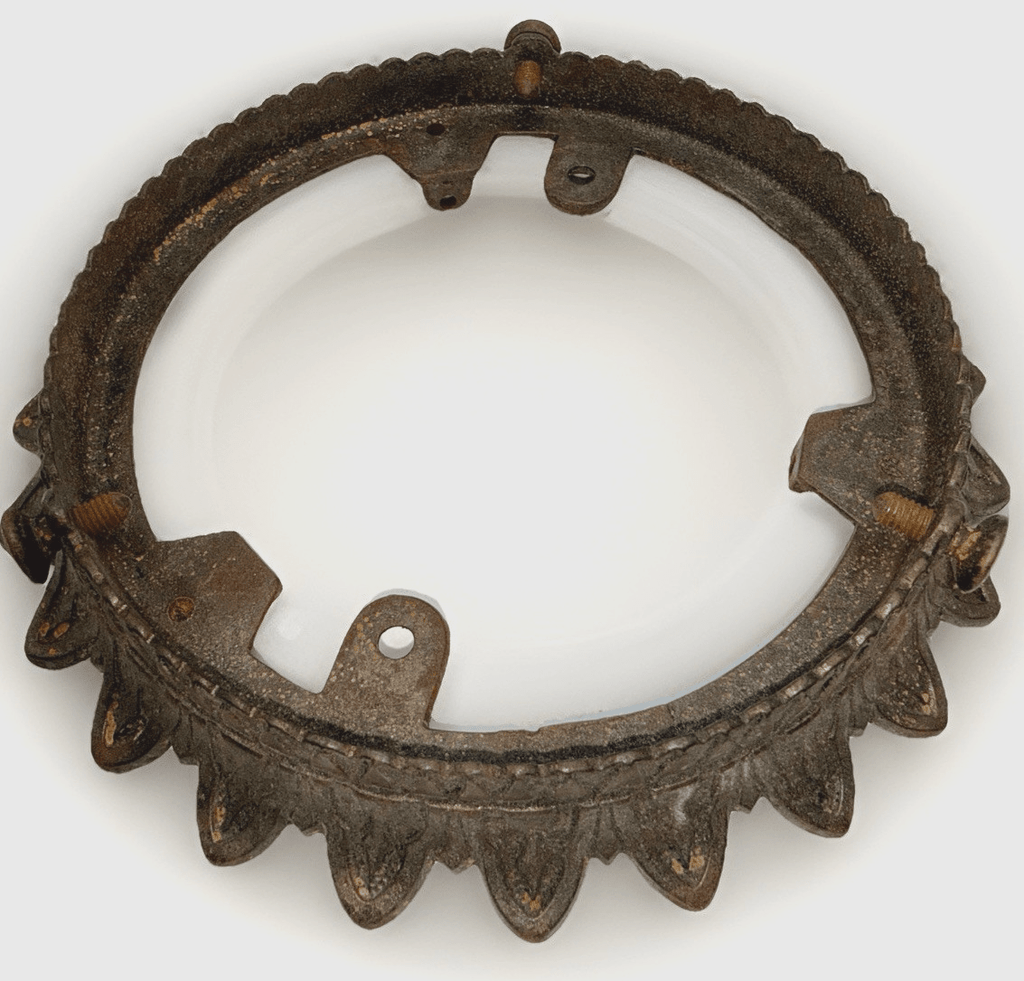 1877 Bradley & Hubbard Iron Horse Crown Ring Patented Signed - AntiquesEtcetera1877 Bradley & Hubbard Iron Horse Crown Ring Patented SignedAntiquesEtceteraAntiquesEtcetera