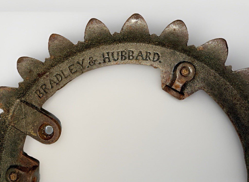 1877 Bradley & Hubbard Iron Horse Crown Ring Patented Signed - AntiquesEtcetera1877 Bradley & Hubbard Iron Horse Crown Ring Patented SignedAntiquesEtceteraAntiquesEtcetera