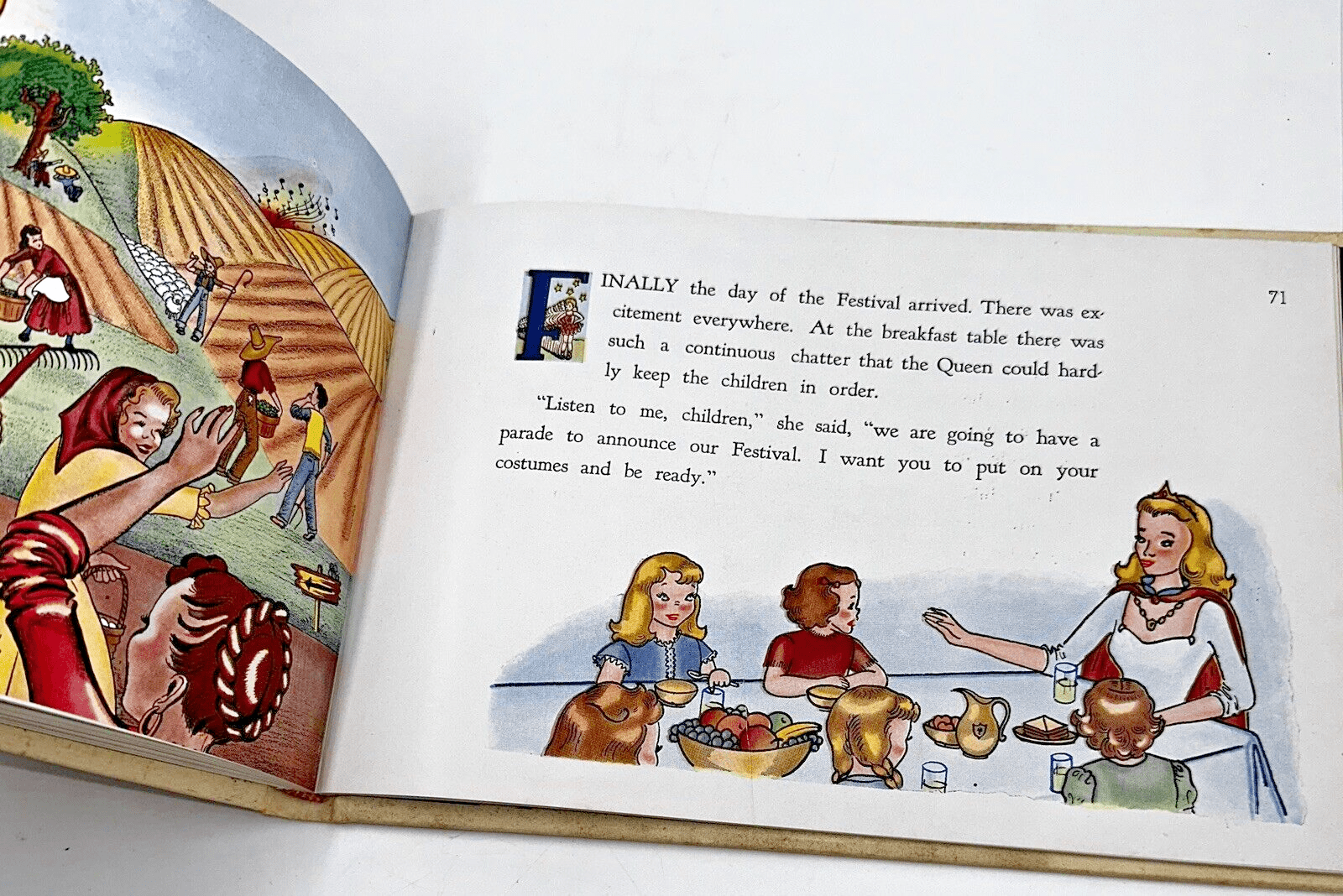 1946 CR by Rudy Finst THE DANCING QUEEN Illustrated by Jeanne Wolf HC w/ DJ - AntiquesEtcetera1946 CR by Rudy Finst THE DANCING QUEEN Illustrated by Jeanne Wolf HC w/ DJAntiquesEtceteraAntiquesEtcetera