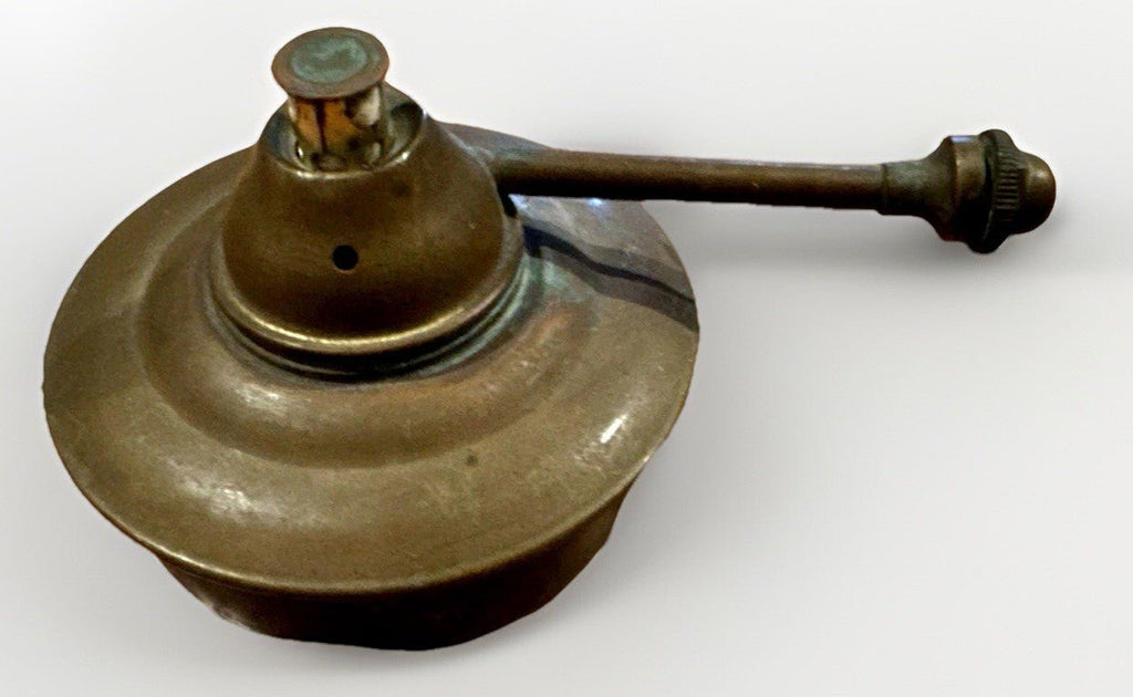 2 Charif Jewelers Alcohol Lamps Silver Plated Brass / Copper Antique Lot - AntiquesEtcetera2 Charif Jewelers Alcohol Lamps Silver Plated Brass / Copper Antique LotUnbrandedAntiquesEtcetera