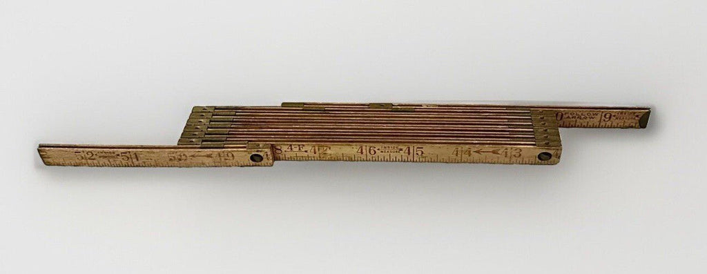 2 Interlox Wooden Carpenters Rulers 72" & 48" Folding Collapsing - AntiquesEtcetera2 Interlox Wooden Carpenters Rulers 72" & 48" Folding CollapsingInerloxAntiquesEtcetera