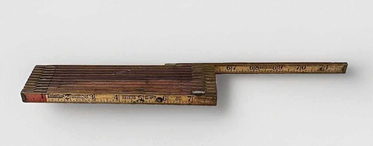 2 Interlox Wooden Carpenters Rulers 72" & 48" Folding Collapsing - AntiquesEtcetera2 Interlox Wooden Carpenters Rulers 72" & 48" Folding CollapsingInerloxAntiquesEtcetera