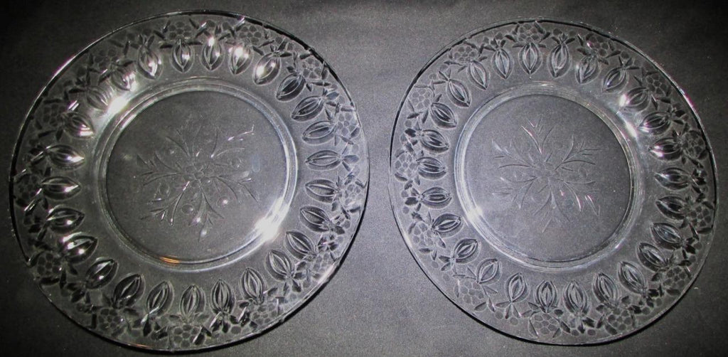 2 Thomas Webb Stourbridge Salad Plates Elegant Cut Floral Motif Antique Set - AntiquesEtcetera2 Thomas Webb Stourbridge Salad Plates Elegant Cut Floral Motif Antique SetThomas WebbAntiquesEtcetera