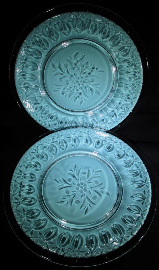 2 Thomas Webb Stourbridge Salad Plates Elegant Cut Floral Motif Antique Set - AntiquesEtcetera2 Thomas Webb Stourbridge Salad Plates Elegant Cut Floral Motif Antique SetThomas WebbAntiquesEtcetera