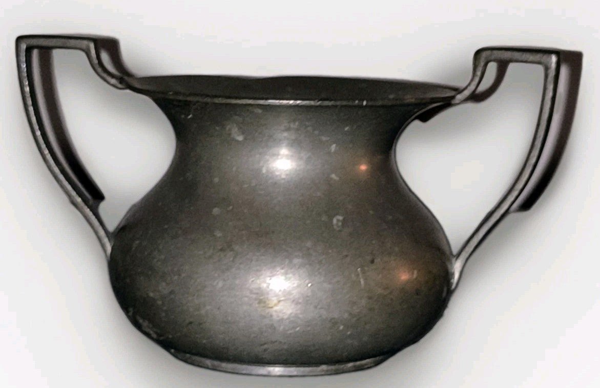 3 Antique Pewter Serving Pieces Each Hallmarked, 1 TUDRIC w/ hand - hammered motif - AntiquesEtcetera3 Antique Pewter Serving Pieces Each Hallmarked, 1 TUDRIC w/ hand - hammered motifEach with HallmarksAntiquesEtcetera