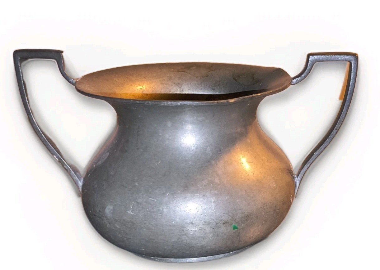 3 Antique Pewter Serving Pieces Each Hallmarked, 1 TUDRIC w/ hand - hammered motif - AntiquesEtcetera3 Antique Pewter Serving Pieces Each Hallmarked, 1 TUDRIC w/ hand - hammered motifEach with HallmarksAntiquesEtcetera