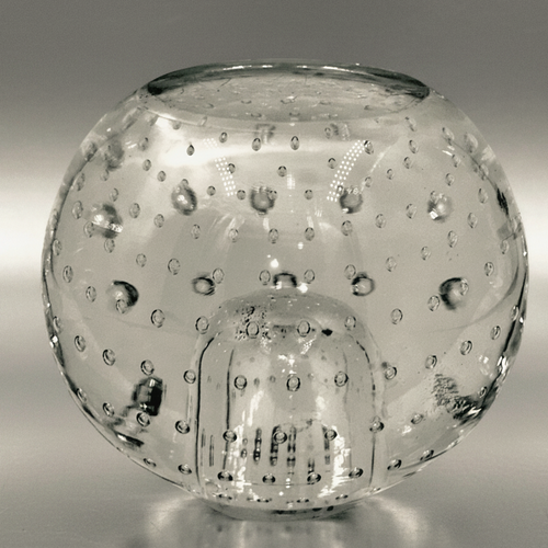 3" Controlled Bubble Lamp Finial Crystal / Solid Glass Decorative Newel Cap - AntiquesEtcetera3" Controlled Bubble Lamp Finial Crystal / Solid Glass Decorative Newel CapAntiquesEtceteraAntiquesEtcetera