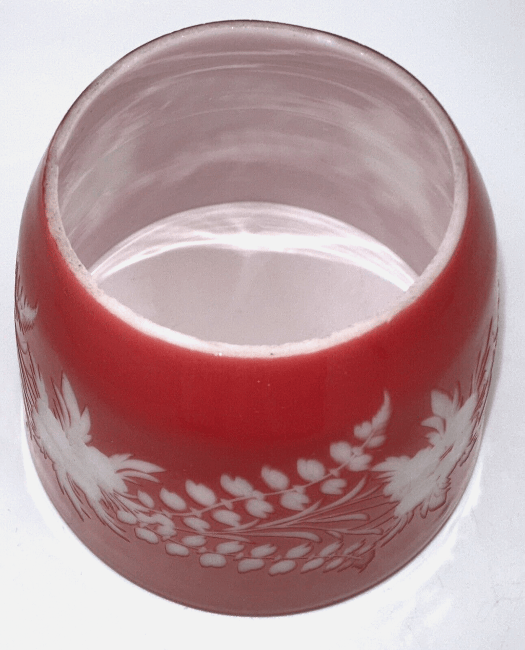 3 Lovely Antique LOETZ Glass Pink Cut to White Lamp Shades - Etched "Patent" - AntiquesEtcetera3 Lovely Antique LOETZ Glass Pink Cut to White Lamp Shades - Etched "Patent"Antique LightingAntiquesEtceteraAntiquesEtcetera