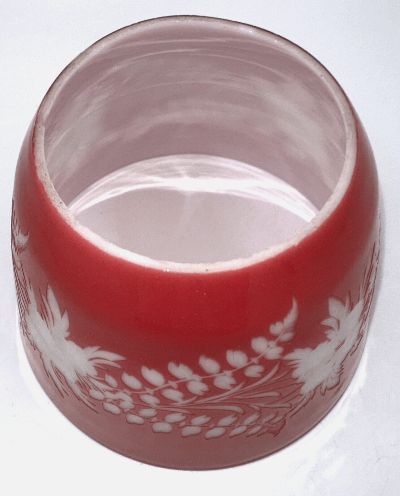 3 Lovely Antique LOETZ Glass Pink Cut to White Lamp Shades - Etched "Patent" - AntiquesEtcetera3 Lovely Antique LOETZ Glass Pink Cut to White Lamp Shades - Etched "Patent"Antique LightingAntiquesEtceteraAntiquesEtcetera