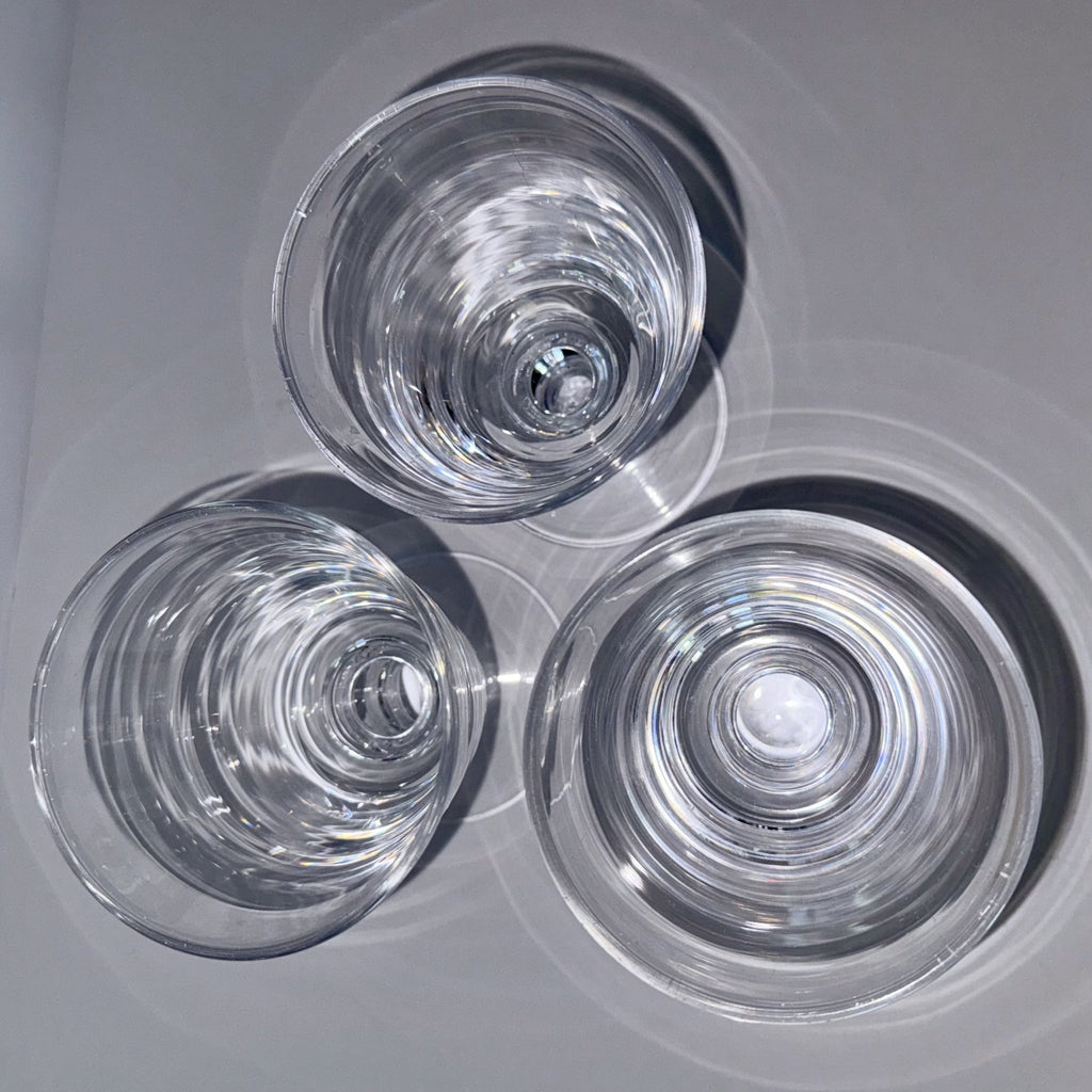 3 Simon Pearce Crystal Water Goblets Lead - Free Hand Blown - AntiquesEtcetera3 Simon Pearce Crystal Water Goblets Lead - Free Hand BlownElegant GlassSimon PearceAntiquesEtcetera