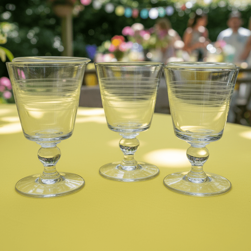 3 Simon Pearce Crystal Water Goblets Lead - Free Hand Blown - AntiquesEtcetera3 Simon Pearce Crystal Water Goblets Lead - Free Hand BlownElegant GlassSimon PearceAntiquesEtcetera