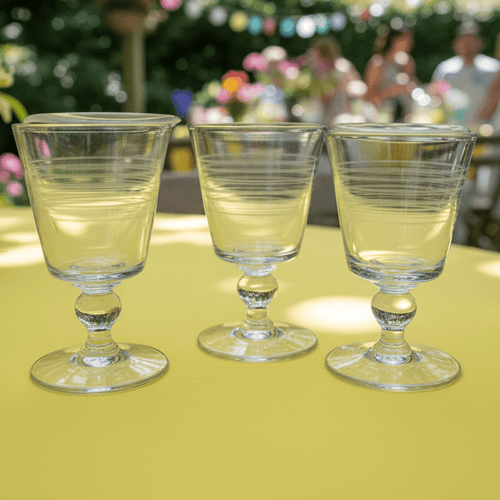 3 Simon Pearce Crystal Water Goblets Lead - Free Hand Blown - AntiquesEtcetera3 Simon Pearce Crystal Water Goblets Lead - Free Hand BlownElegant GlassSimon PearceAntiquesEtcetera