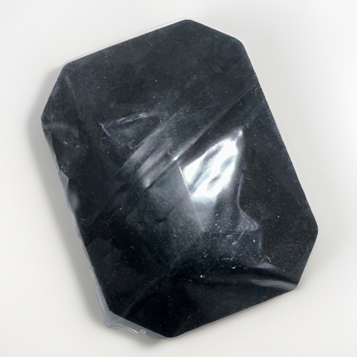 300+ Jet Black Glass Beads for Jewelry Making Includes a Large Faceted Cabochon - AntiquesEtcetera300+ Jet Black Glass Beads for Jewelry Making Includes a Large Faceted CabochonUnbrandedAntiquesEtcetera