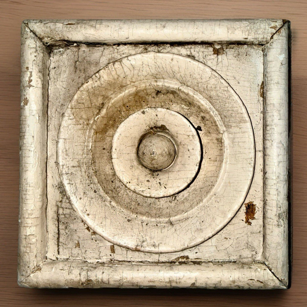 4 Antique 6.5" Diam. Architectural Plinths from Bethlehem PA Victorian Home - AntiquesEtcetera4 Antique 6.5" Diam. Architectural Plinths from Bethlehem PA Victorian HomeAntiquesEtceteraAntiquesEtcetera