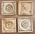 4 Antique 6.5" Diam. Architectural Plinths from Bethlehem PA Victorian Home - AntiquesEtcetera4 Antique 6.5" Diam. Architectural Plinths from Bethlehem PA Victorian HomeAntiquesEtceteraAntiquesEtcetera