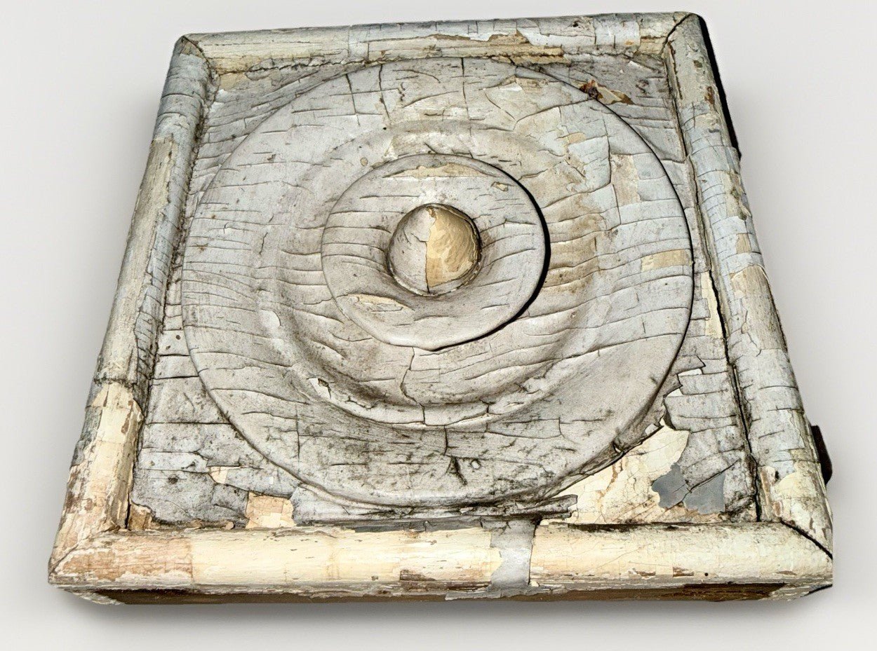 4 Antique Architectural Plinths 6.5" Diameter from Bethlehem PA Victorian Home - AntiquesEtcetera4 Antique Architectural Plinths 6.5" Diameter from Bethlehem PA Victorian HomeAntiquesEtceteraAntiquesEtcetera