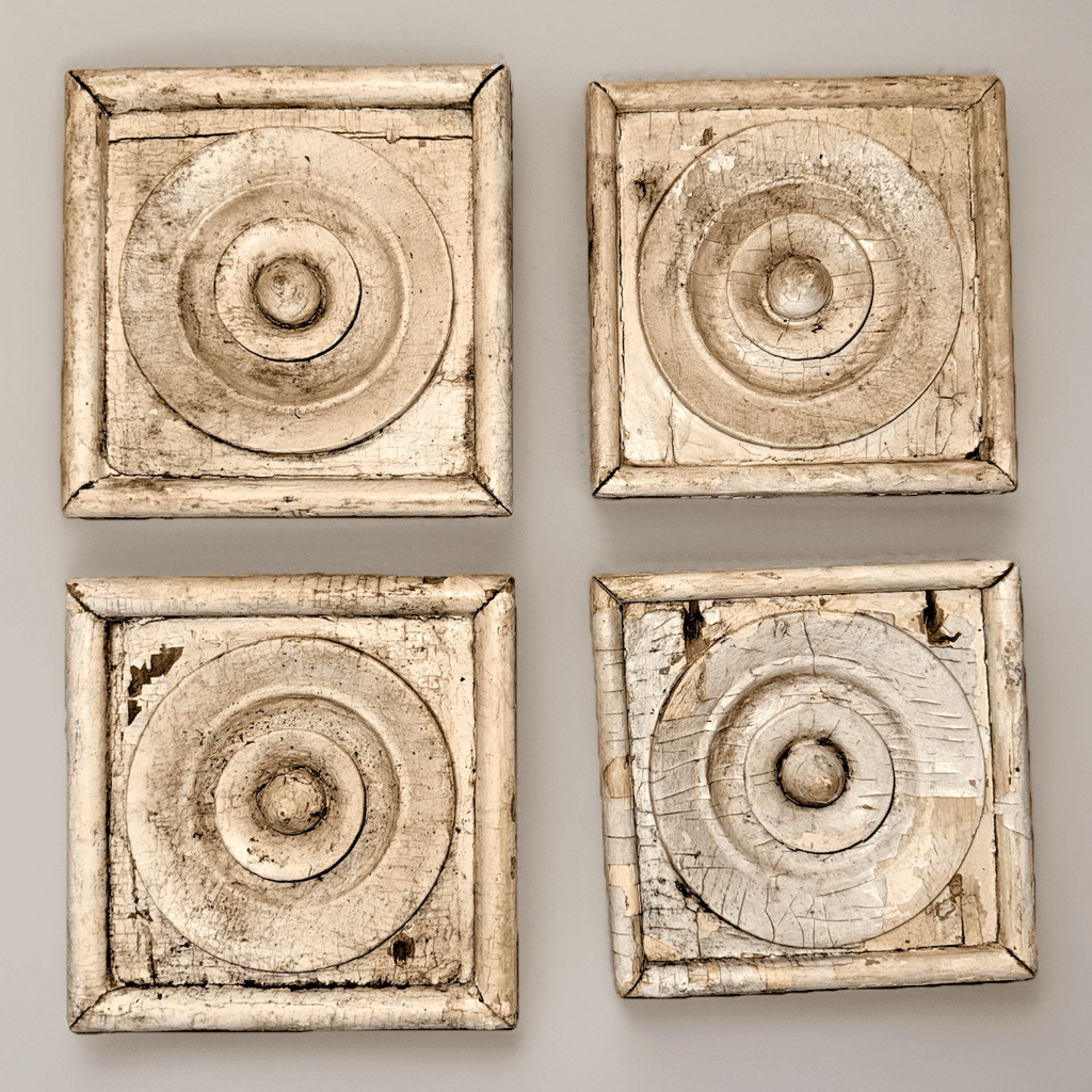 4 Architectural Salvage 6.5" Diam. Plinths from Bethlehem PA Victorian Home - AntiquesEtcetera4 Architectural Salvage 6.5" Diam. Plinths from Bethlehem PA Victorian HomeAntiquesEtceteraAntiquesEtcetera