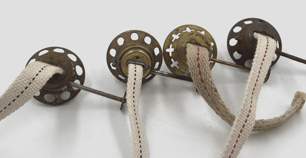 4 Lantern Burners Unmarked - All with Wicks and Working Thumbwheels - AntiquesEtcetera4 Lantern Burners Unmarked - All with Wicks and Working ThumbwheelsUnbrandedAntiquesEtcetera