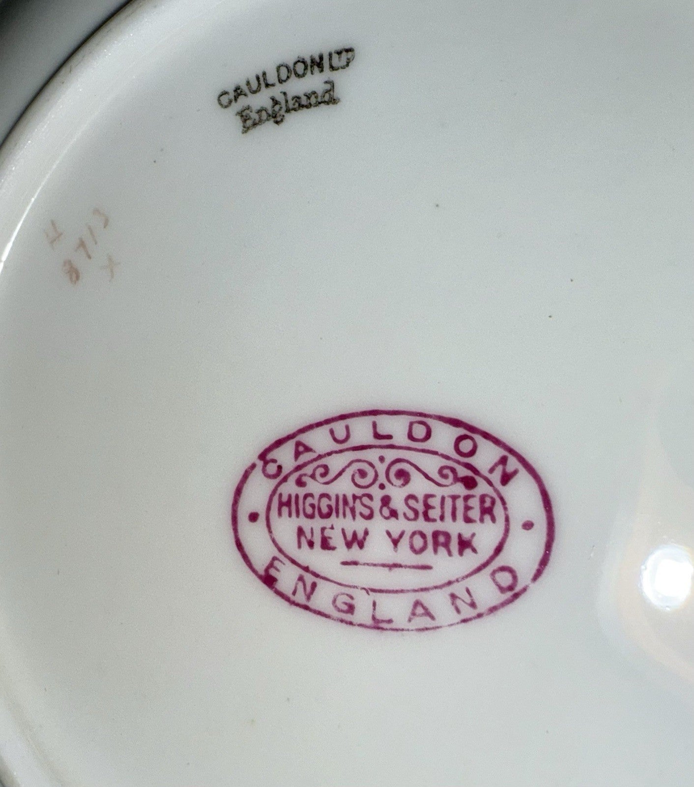 4 Royal Cauldon H8713 Porcelain Fruit Dessert Bowls 5.5" Higgins & Seiter NY - AntiquesEtcetera4 Royal Cauldon H8713 Porcelain Fruit Dessert Bowls 5.5" Higgins & Seiter NYElegant / Collectible DinnerwareAntiquesEtceteraAntiquesEtcetera