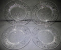 4 Thomas Webb Stourbridge Salad Plates Dainty Rock Cut Floral Motif Antique - AntiquesEtcetera4 Thomas Webb Stourbridge Salad Plates Dainty Rock Cut Floral Motif AntiqueThomas Webb & SonsAntiquesEtcetera