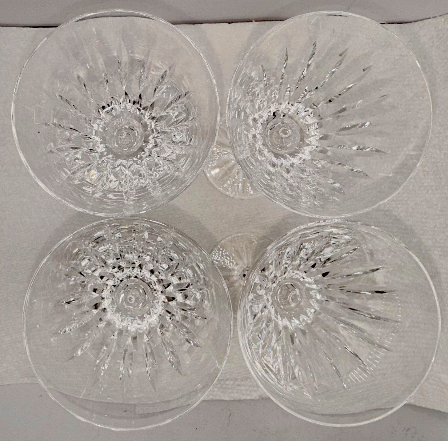 4 Waterford Crystal Shandon (Cut) Water Goblets 6 7/8" Tall Set of Four - AntiquesEtcetera4 Waterford Crystal Shandon (Cut) Water Goblets 6 7/8" Tall Set of FourElegant GlassAntiquesEtceteraAntiquesEtcetera