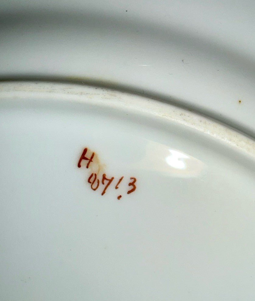 7 Royal Cauldon H8713 Porcelain 10" Dinner Plates Gold Greek Key Burley Chicago - AntiquesEtcetera7 Royal Cauldon H8713 Porcelain 10" Dinner Plates Gold Greek Key Burley ChicagoElegant / Collectible DinnerwareAntiquesEtceteraAntiquesEtcetera