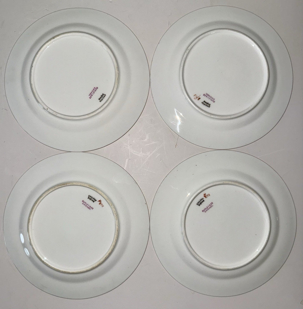 8 Royal Cauldon H8713 Porcelain Bread Plates Gold Greek Key Burley & Co. Chicago - AntiquesEtcetera8 Royal Cauldon H8713 Porcelain Bread Plates Gold Greek Key Burley & Co. ChicagoElegant / Collectible DinnerwareAntiquesEtceteraAntiquesEtcetera
