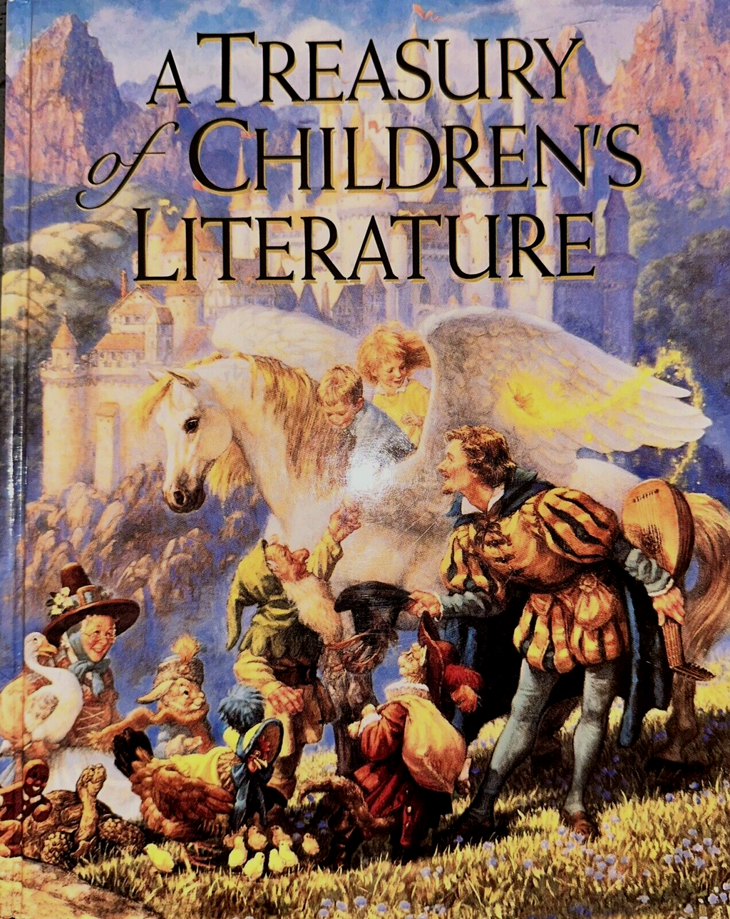 A TREASURY OF CHILDREN'S LITERATURE 303 Pages HC 30+ Classic Stories - AntiquesEtceteraA TREASURY OF CHILDREN'S LITERATURE 303 Pages HC 30+ Classic StoriesAntiquesEtceteraAntiquesEtcetera