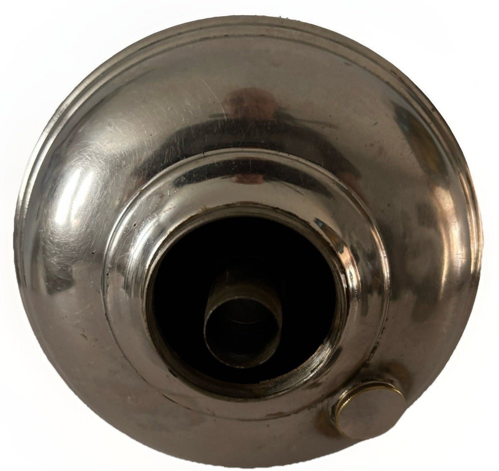 Aladdin Mod 11 Lamp Nickel Plated w/ 9 Burner, Flame Spreader, 10" Shade Holder - AntiquesEtceteraAladdin Mod 11 Lamp Nickel Plated w/ 9 Burner, Flame Spreader, 10" Shade HolderAladdinAntiquesEtcetera