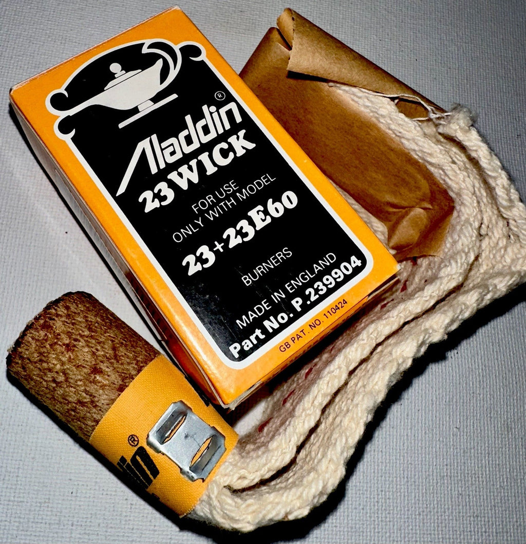 Aladdin Wick for Model 23 and 23E60 Burners NOS in Box Genuine Part - England - AntiquesEtceteraAladdin Wick for Model 23 and 23E60 Burners NOS in Box Genuine Part - EnglandAladdinAntiquesEtcetera