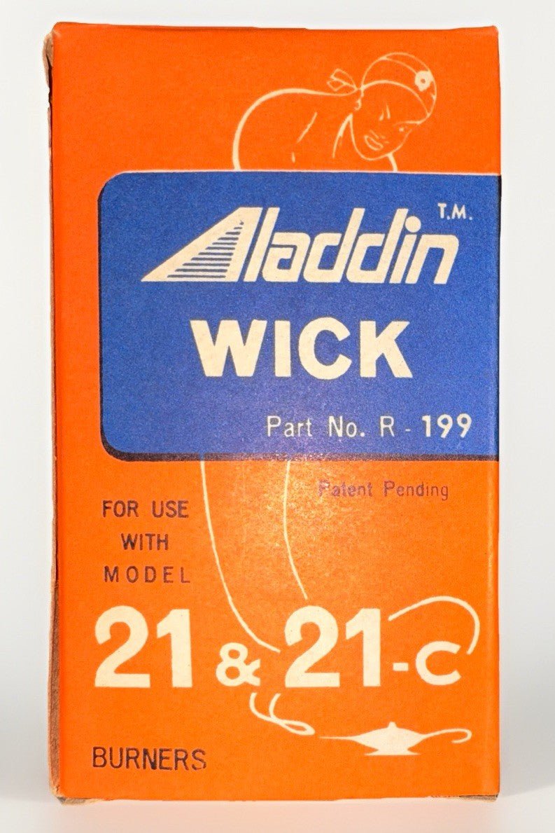 Aladdin Wick Model 21 & 21c Burners NOS in Box Genuine Vintage Part - AntiquesEtceteraAladdin Wick Model 21 & 21c Burners NOS in Box Genuine Vintage PartAladdinAntiquesEtcetera