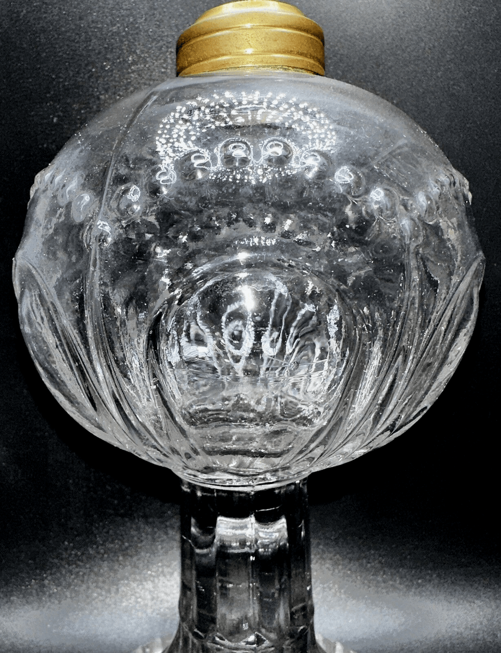 Antique 1870 Patented BEADED LOOP Kerosene Oil Glass Stand Lamp THURO Bk 1 - 96a - AntiquesEtceteraAntique 1870 Patented BEADED LOOP Kerosene Oil Glass Stand Lamp THURO Bk 1 - 96aAntiqueAntiquesEtcetera